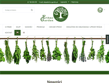 Tablet Screenshot of ethno-garden.com